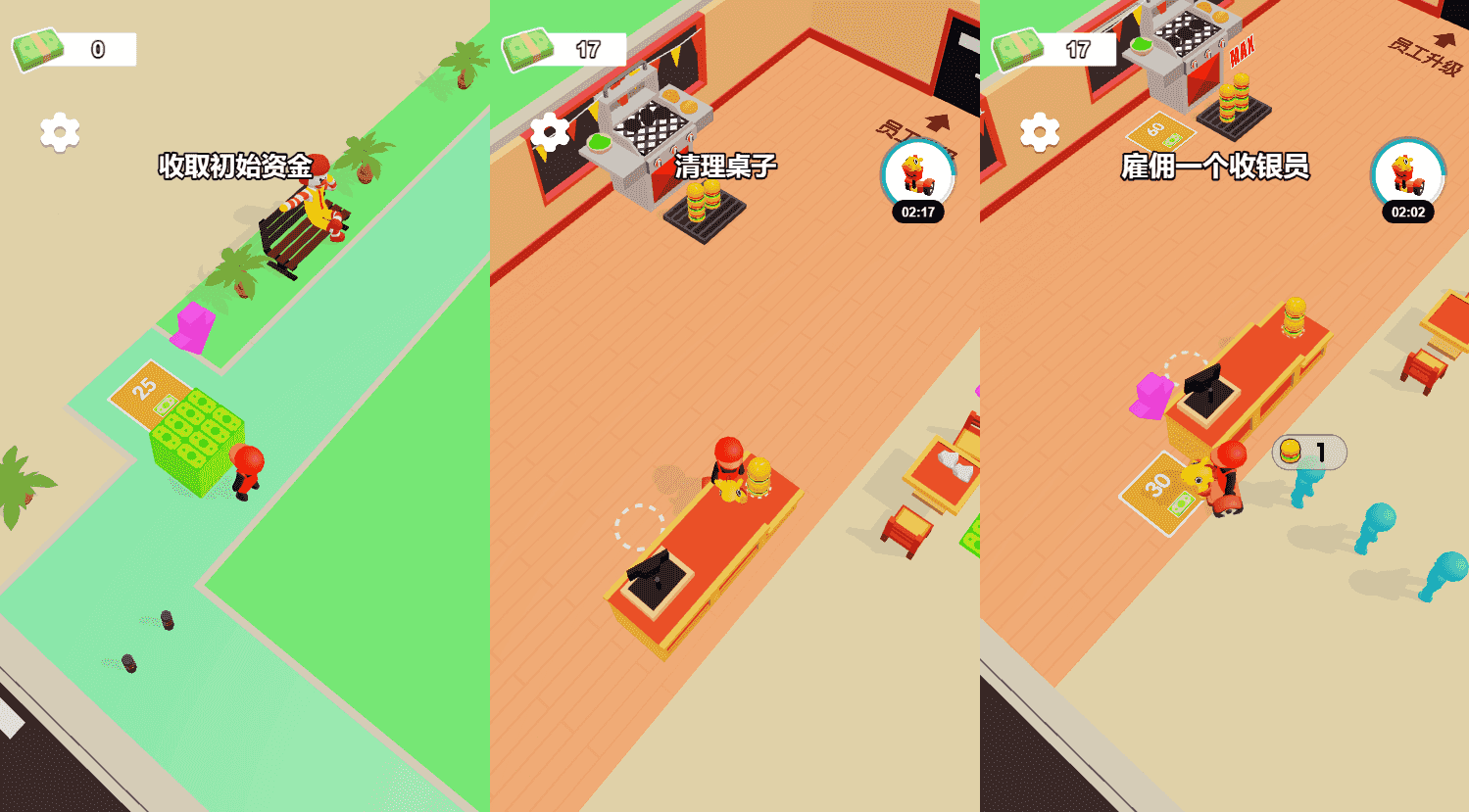 三网H5小游戏【我的汉堡餐厅】最新整理WIN系服务端+Linux手工服务端+详细搭建教程